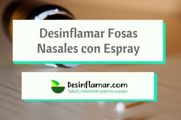 Desinflamar Fosas Nasales con Espray