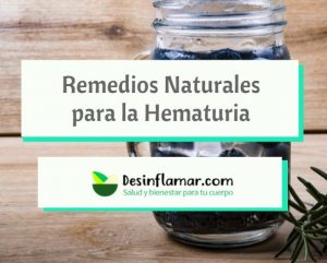 Remedios naturales hematuria